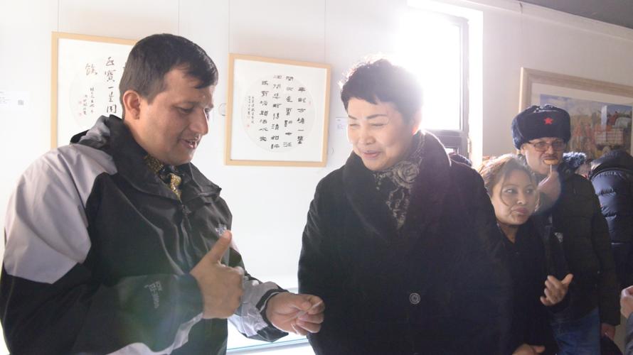 "中尼文化交流活动"在慧和天语艺术空间隆重举行